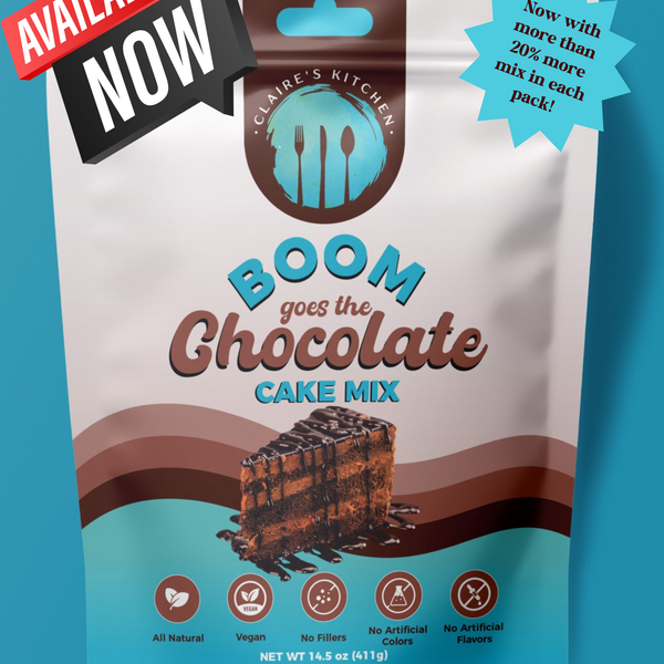 Claire's Kitchen BOOM Goes the Chocolate Cake Mix 14.5oz