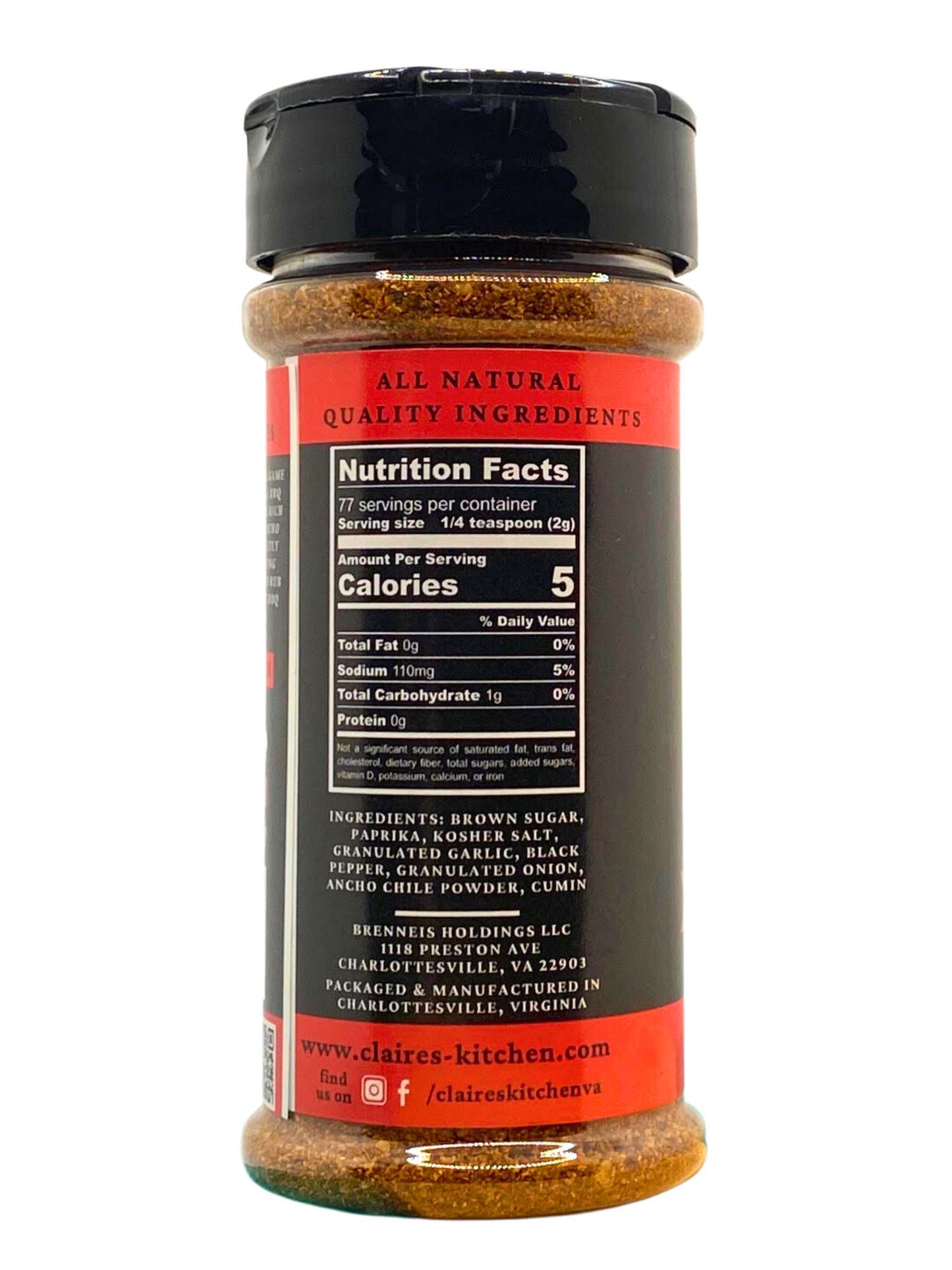 Traditional BBQ Seasoning 5.5oz